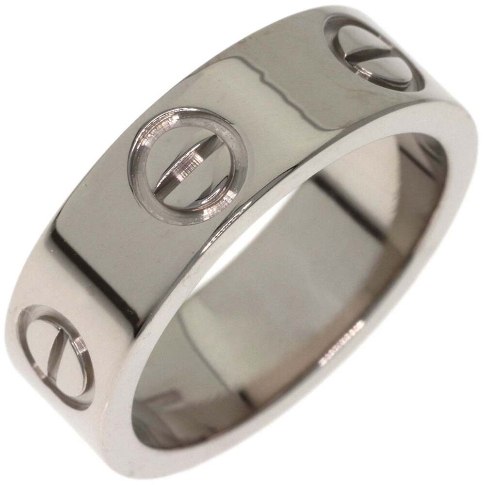 Cartier Love Ring #47, 18K White Gold, Women's Ring, CARTIER - Picture 2 of 7